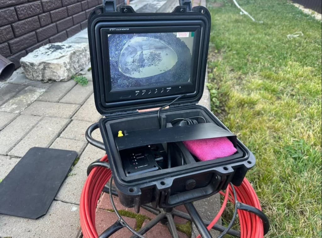 Оборудование для видеодиагностики канализационных труб